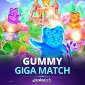 Gummy Giga Match slot thumbnail on Arina Plus