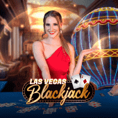 Las Vegas Blackjack live casino thumbnail on Arina Plus