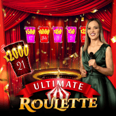 Ultimate Roulette live casino thumbnail on Arina Plus